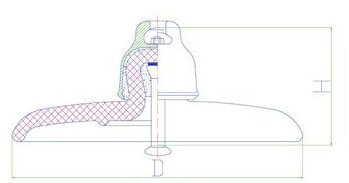 Anti-pollution Disc Suspension Insulator (Hat Type)