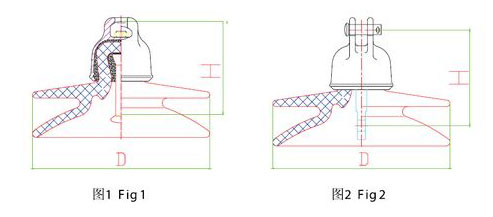 Anti-pollution Disc Suspension Insulator (Double Ambrella Type 2)