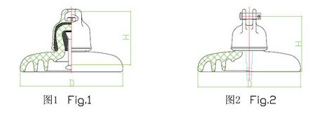 Disc Suspension Porcelain Insulator (Ordinary Type 2)