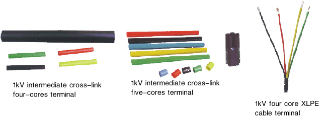 Heat Shrinkable Power Cable Terminal Head and middle joint 