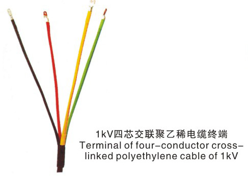 1KV Four Core XLPE Cable Terminal 
