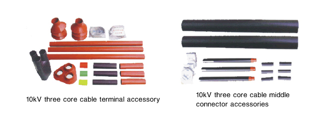 Heat shrinkable power cable terminal, middle joint of WSY, JSY, WSZ, NSZ...... 10KV