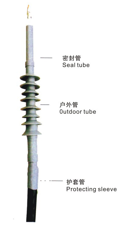 Cooling shrinkage terminal 35kV single core power cable
